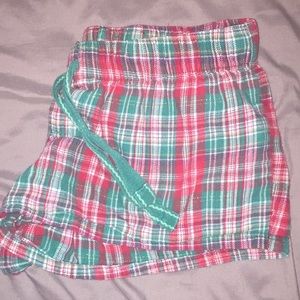 Cotton Christmas Themed Pajama Shorts